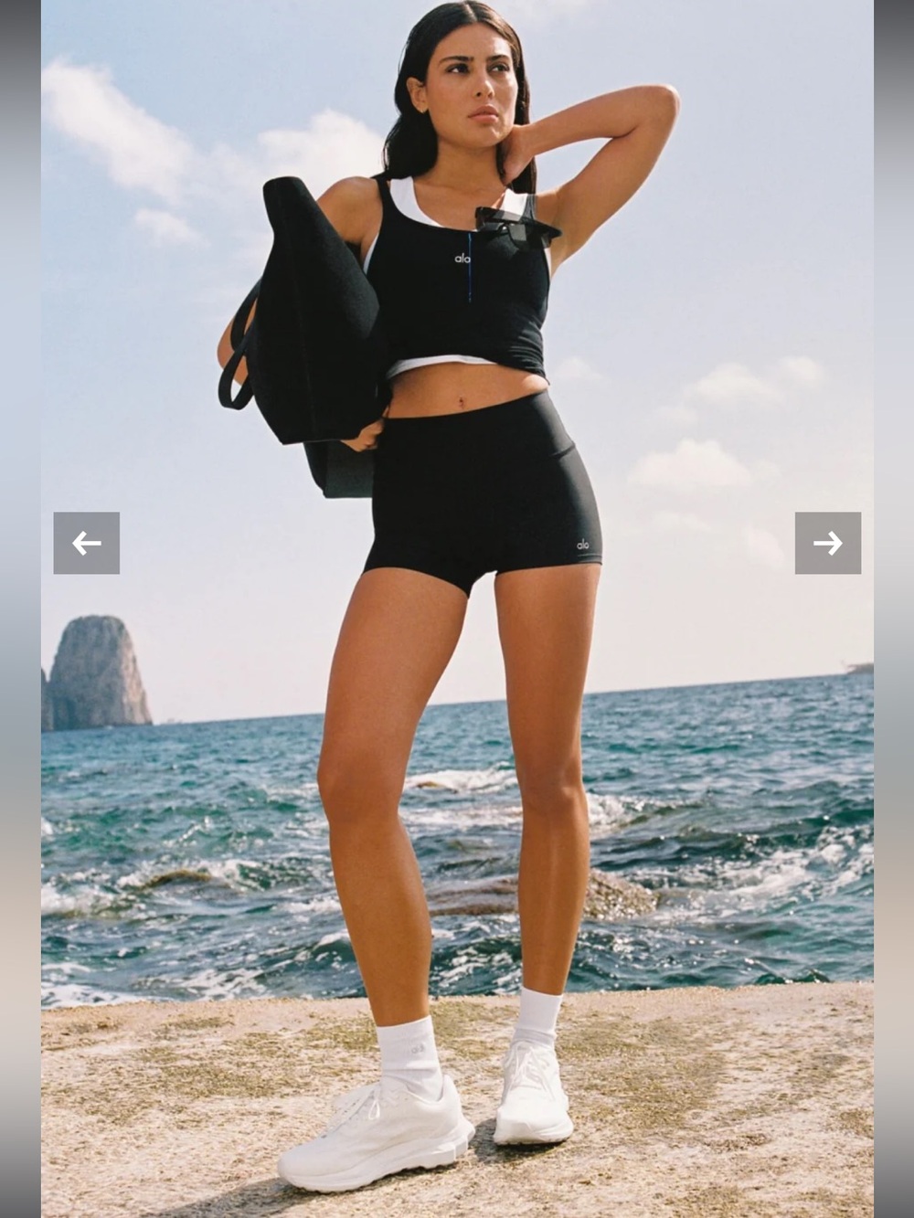Alo 3" High-Waist Airlift Short, Medium